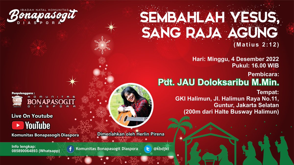 Orang Majus adl golongan bangsawan yg belajar ilmu perbintangan. Ketika melihat bintang istimewa, mereka tahu bhw itu pertanda lahirnya pemimpin besar. Mereka rela membayar harga utk bertemu dgn Sang Raja. 
Bagaimana kita selama ini memaknai hari Natal?