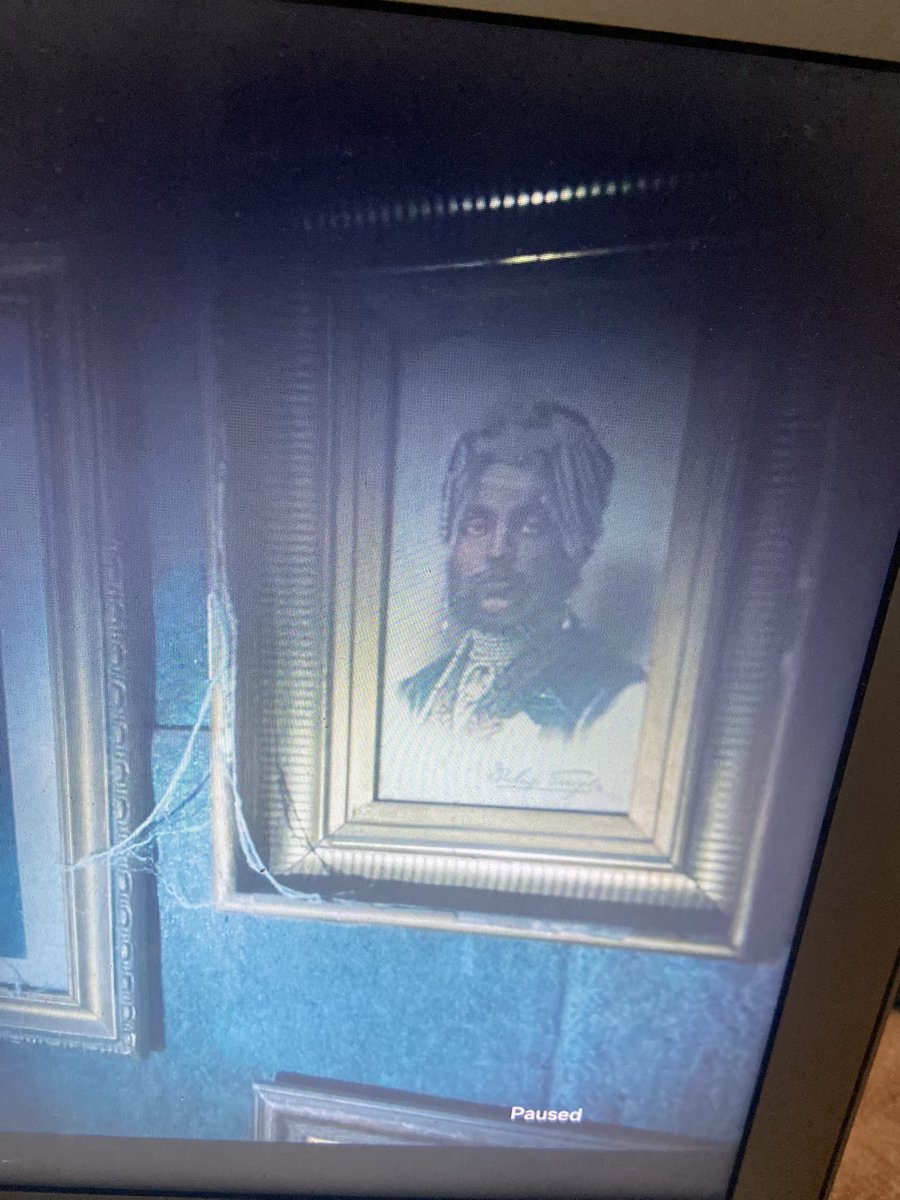 Is it maharaj a Daleep singh portrait in #Wednesday #blackprince #punjab #punjabi #sikhhistory