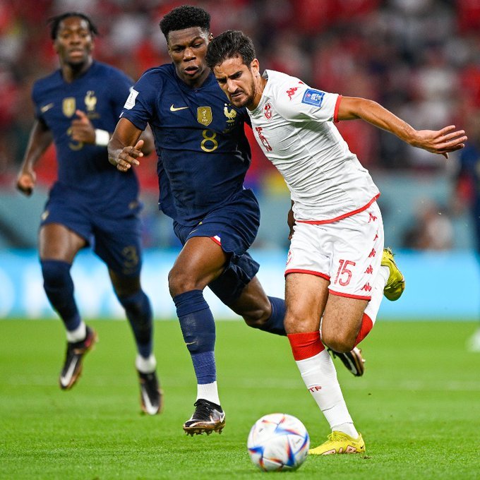 The_RandomFacts's tweet image. TunisiTunisia's KHAZRIII scores a goal against France.🇹🇳🇹🇳❤️

#tunisiefrance #FrancevsTunisia #FIFAWorldCupQatar2022 #FIFAWorldCup #Qatar2022 #HustleFund