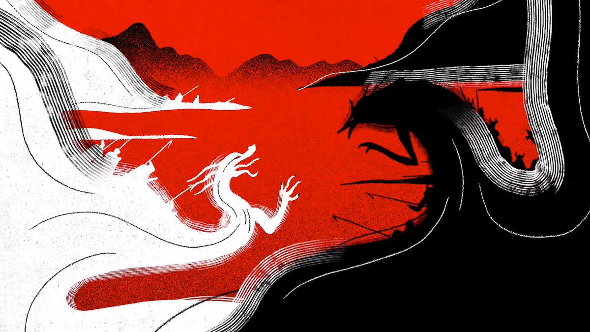 Italian studio Nerdo summons their #illustration and #animation talents to revive 7 legends from #Chinese #mythology.

Via <a href="/stinkstudios/">Stink Studios</a> and <a href="/FinalFrontierTW/">Final Frontier</a> for <a href="/TencentGlobal/">Tencent 腾讯</a>

Watch bit.ly/3Fe7LNC

#2danimation #Literature #design #designthinking <a href="/stash_magazine/">Stash Magazine</a> #ink