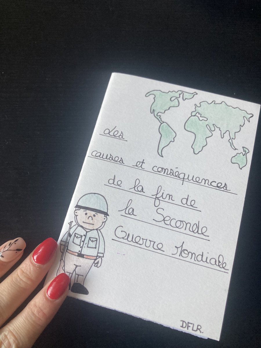 Marg1004's tweet photo. Travaux d’élèves autour de l’ouvrage de @montbazet1 « Chronographie de la Seconde Guerre Mondiale ». Des réflexions pertinentes autour de l’année 1945, fondatrice d’un monde nouveau et bipolaire 👩🏻‍🏫 De quoi envisager un nouveau café avec l’@APHG_National https://t.co/6IrWVBC6T0