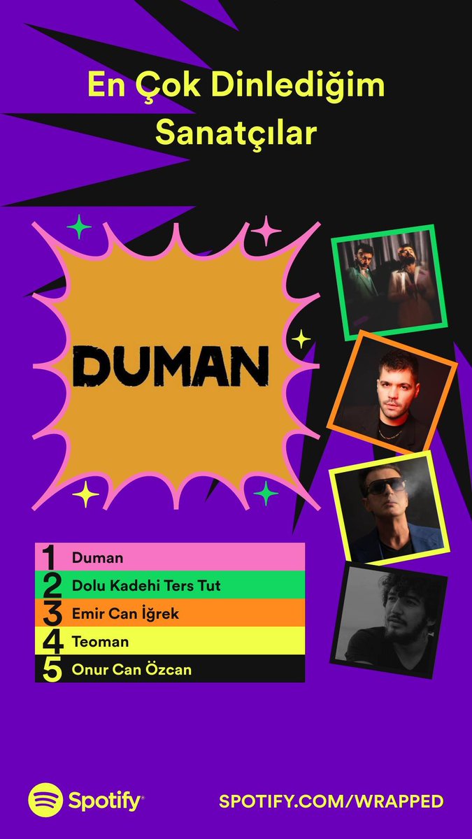 aleynakoroglu13's tweet photo. Paylaşmasam olmazdı #SpotifyWrapped https://t.co/3MTfFkGK3m