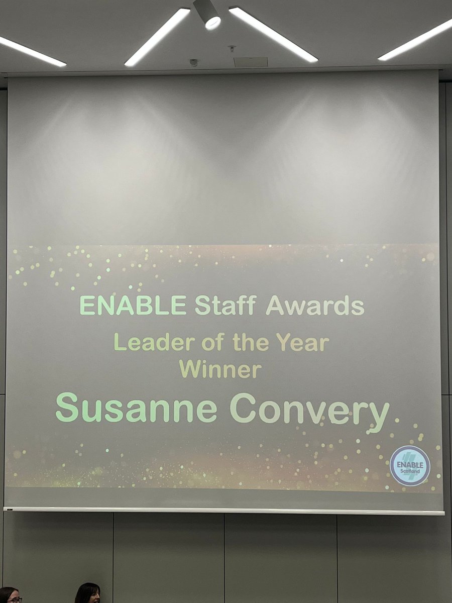 iona_enable's tweet image. Fab time at last week's Enable AGM and my first ever one! Can't believe it's almost been a year since I joined the enable family! And to top it off my amazing manager @Susanne_ENABLE won leader of the year! So well deserved 👏 🏆
