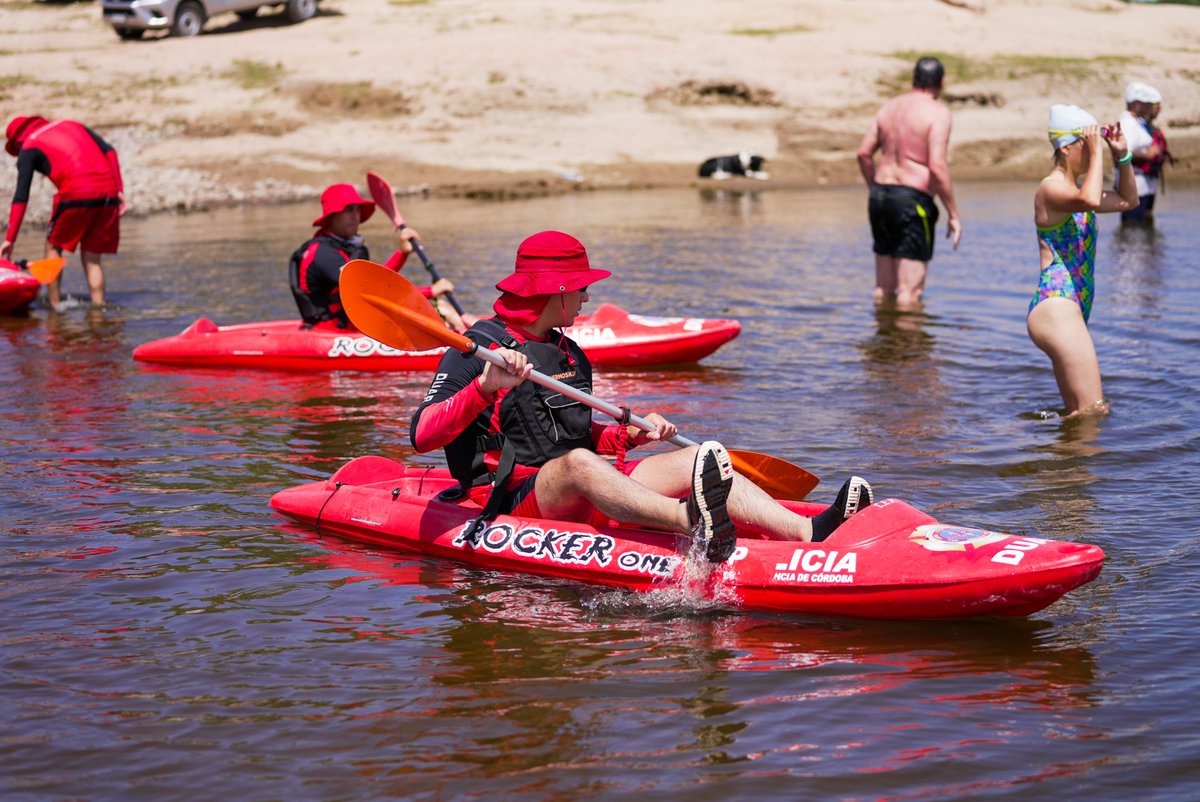 🗣️Con el objetivo de mejorar las capacidades de intervención en escenarios de rescate acuáticos💧, y para concientizar sobre la importancia de las medidas de seguridad en estos deportes, se llevó a cabo la capacitación en actualización en rescate y salvamiento náutico deportivo✅