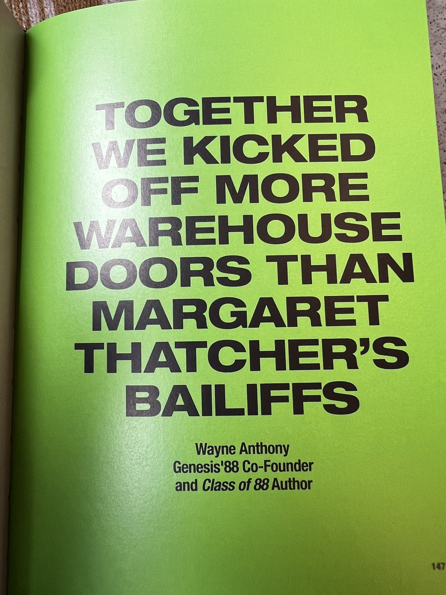 WayneAnthony88's tweet photo. My quote in Members Only book published recently in UK. They’ve called me a disruptor since 21yrs old Still disrupting today No Surrender #acidhouse #ravehistory #oldschool #raveculture #acidhousehistory #MembersOnly #disruptingthenorm #NFTCommunity #aicommunity #classof88 #raves https://t.co/A3IIQIv95q