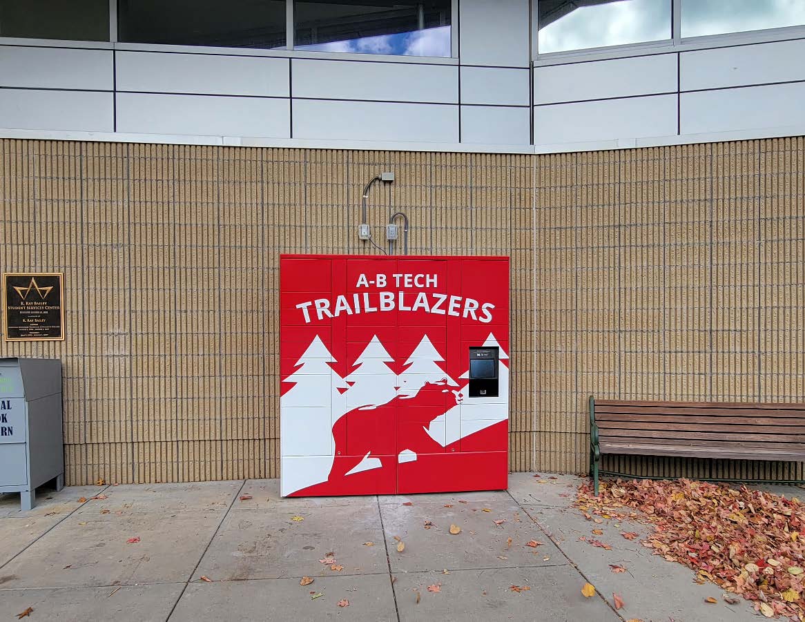 Customers at AB Tech Trailblazers now have a new way to pick up their online orders - just in time for the Holidays! #PackageConcierge #BOPIS