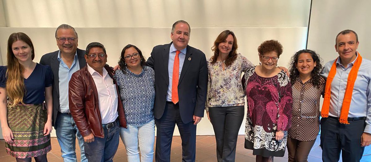 MBarreto_RC's tweet photo. Hoy me reuní nuevamente con Representantes de organizaciones de la sociedad civil. Conversamos sobre retos comunes para articular procesos en favor de los ODS y la agenda 2030. https://t.co/rZEbWkzW6q