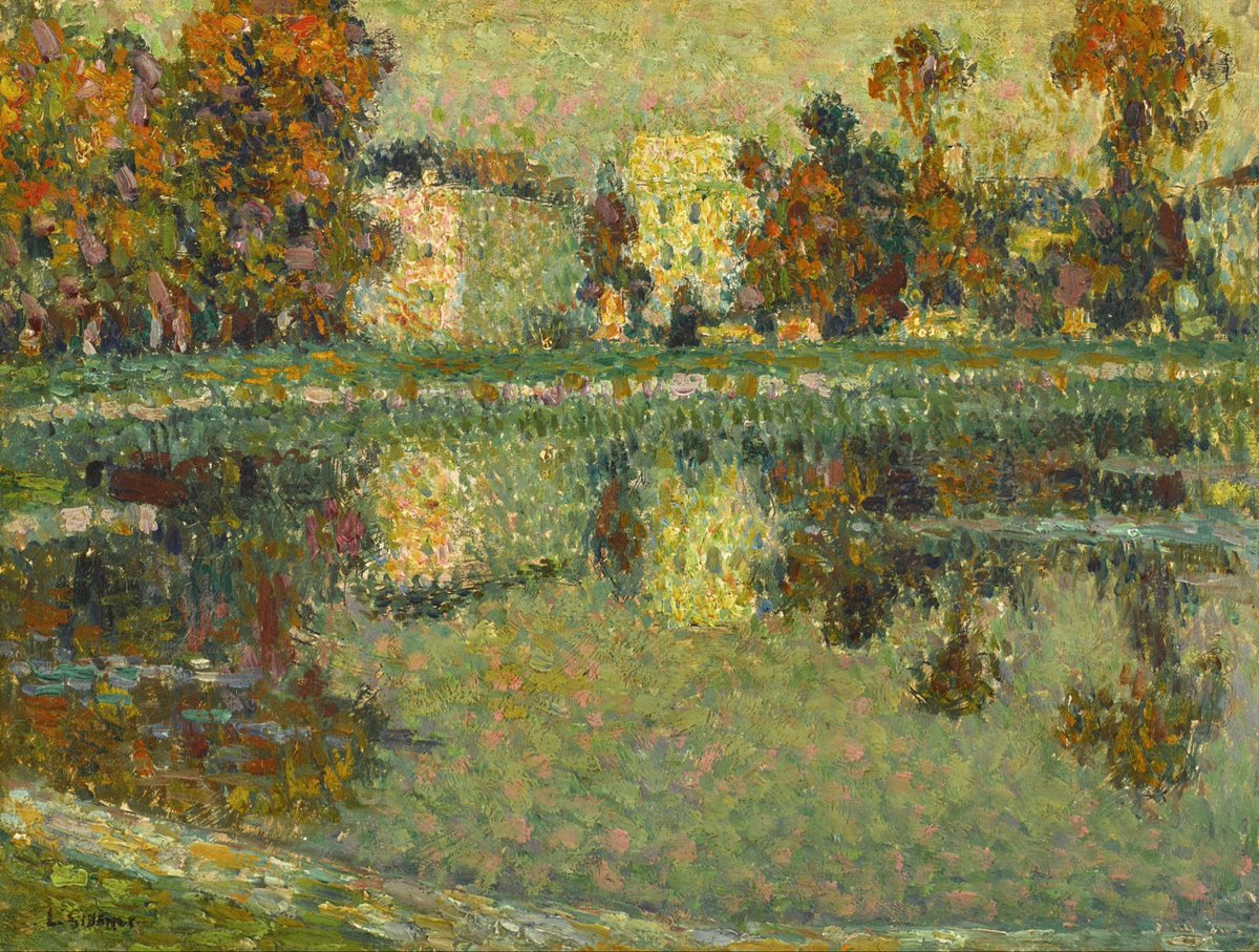 Autumn in Versailles
Henri Le Sidaner (French, 1862 – 1939)
Oil on canvas
Private collection
#Postimpressionismo #Museum #Landscape #BeauxArts #Kunst #OilPainting #Painting  #Peinture #Peintre #HistoriaDelArte #Artista #LeSidaner #Sidaner #FrenchArt