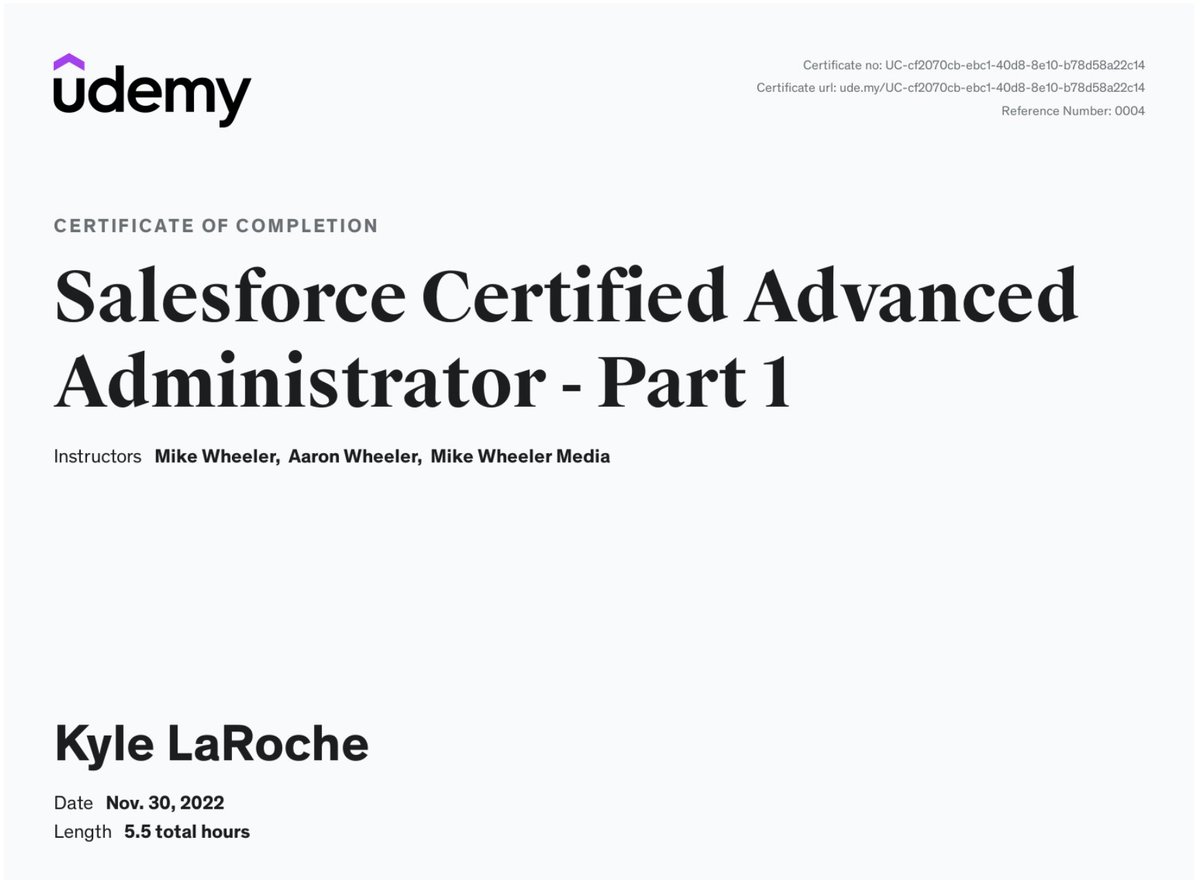 I really liked Mike Wheeler's Advanced Admin Course on Udemy! On to part 2 and 3