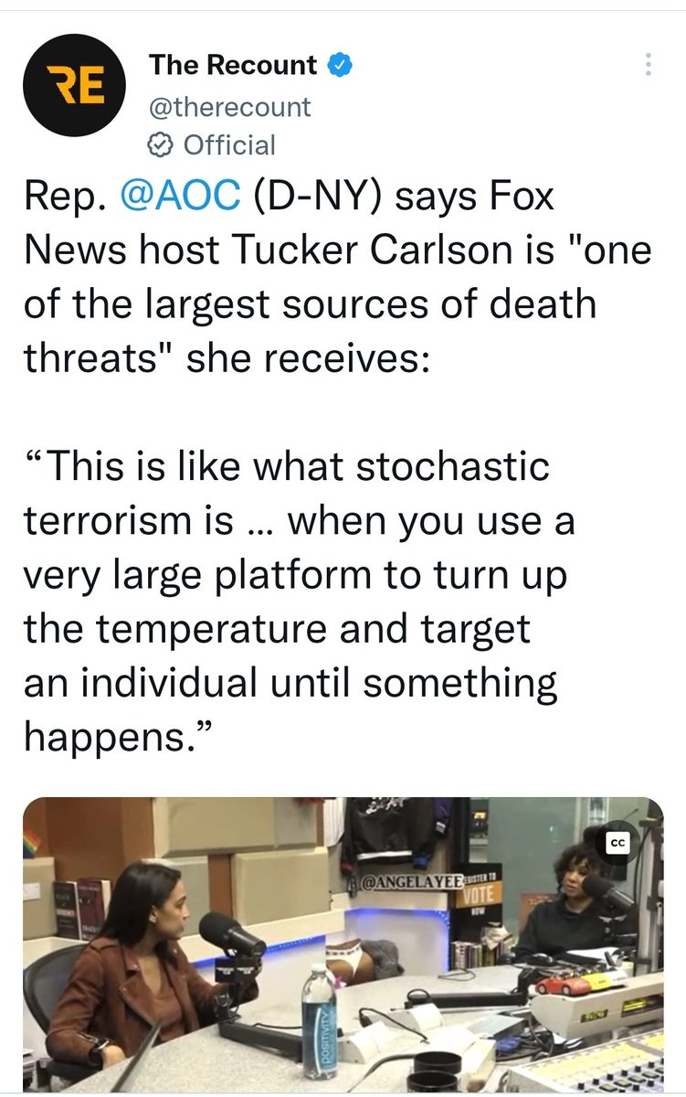 DefNotTy's tweet photo. 2023's "COVID" might be weaponizing fear with 'stochastic terrorism'. Buckle up.
@WarcampaignYT https://t.co/B7JhfWzBrc