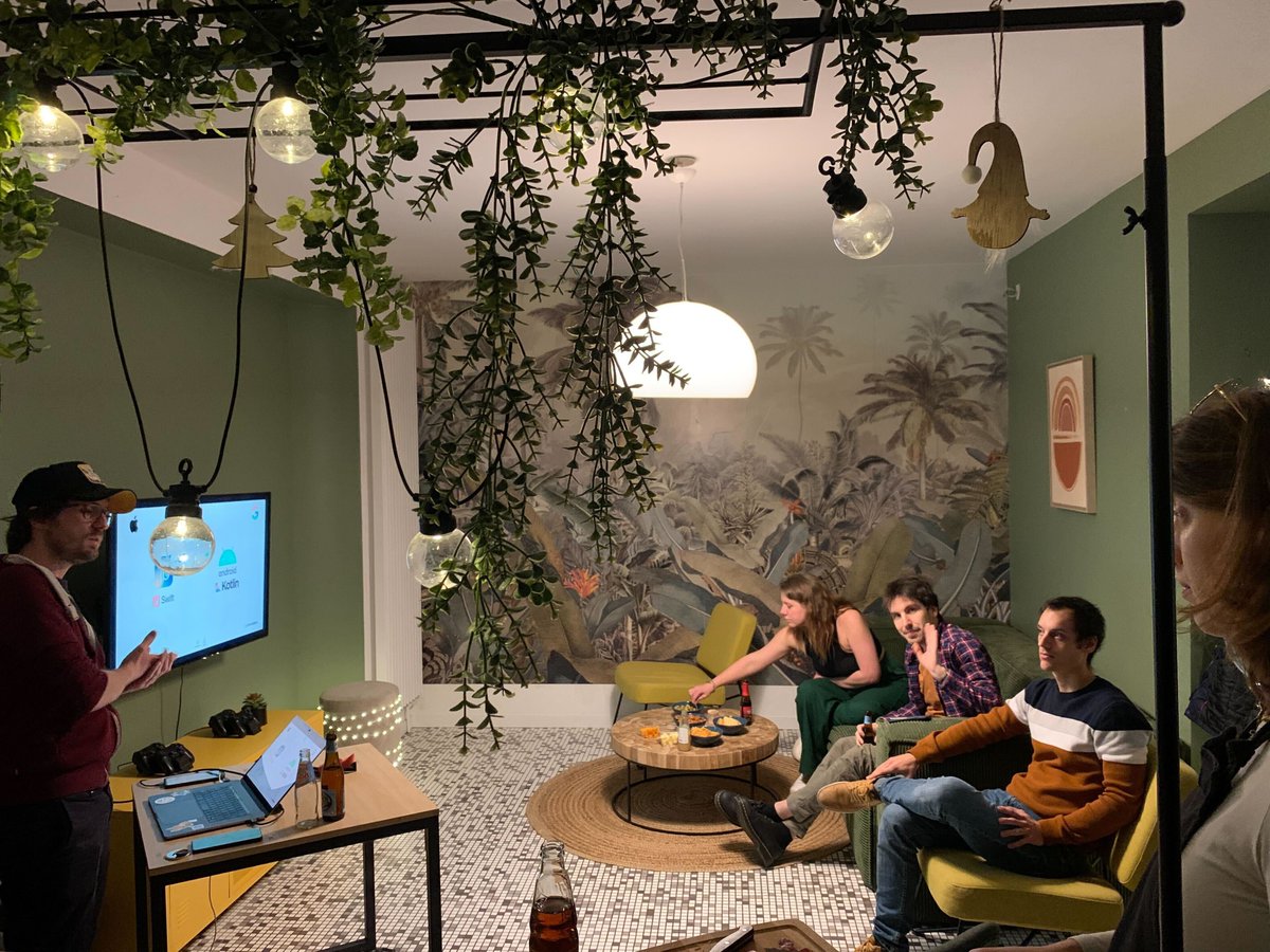 LaMobilery's tweet photo. Retour en image sur notre #MeetTech de la semaine passée consacré à Flutter 🤓 https://t.co/5FXTNvOnA6