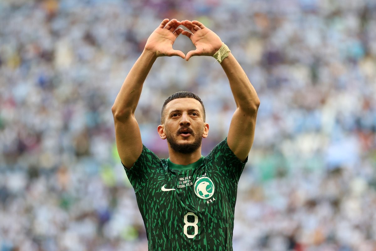 A #FIFAWorldCup moment that will be remembered forever 💚🇸🇦