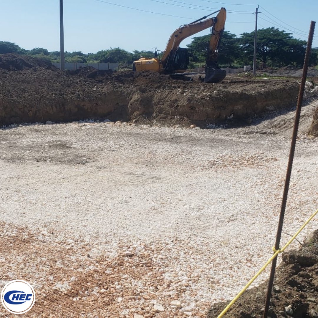 CHECJamaica's tweet photo. Work is ongoing at the Morant Bay Urban Centre.
Pictured is the foundation works for the NCB building.
#CHECJamaica #CHEC #MBUC #BuiltbyCHEC https://t.co/08enueoZNu