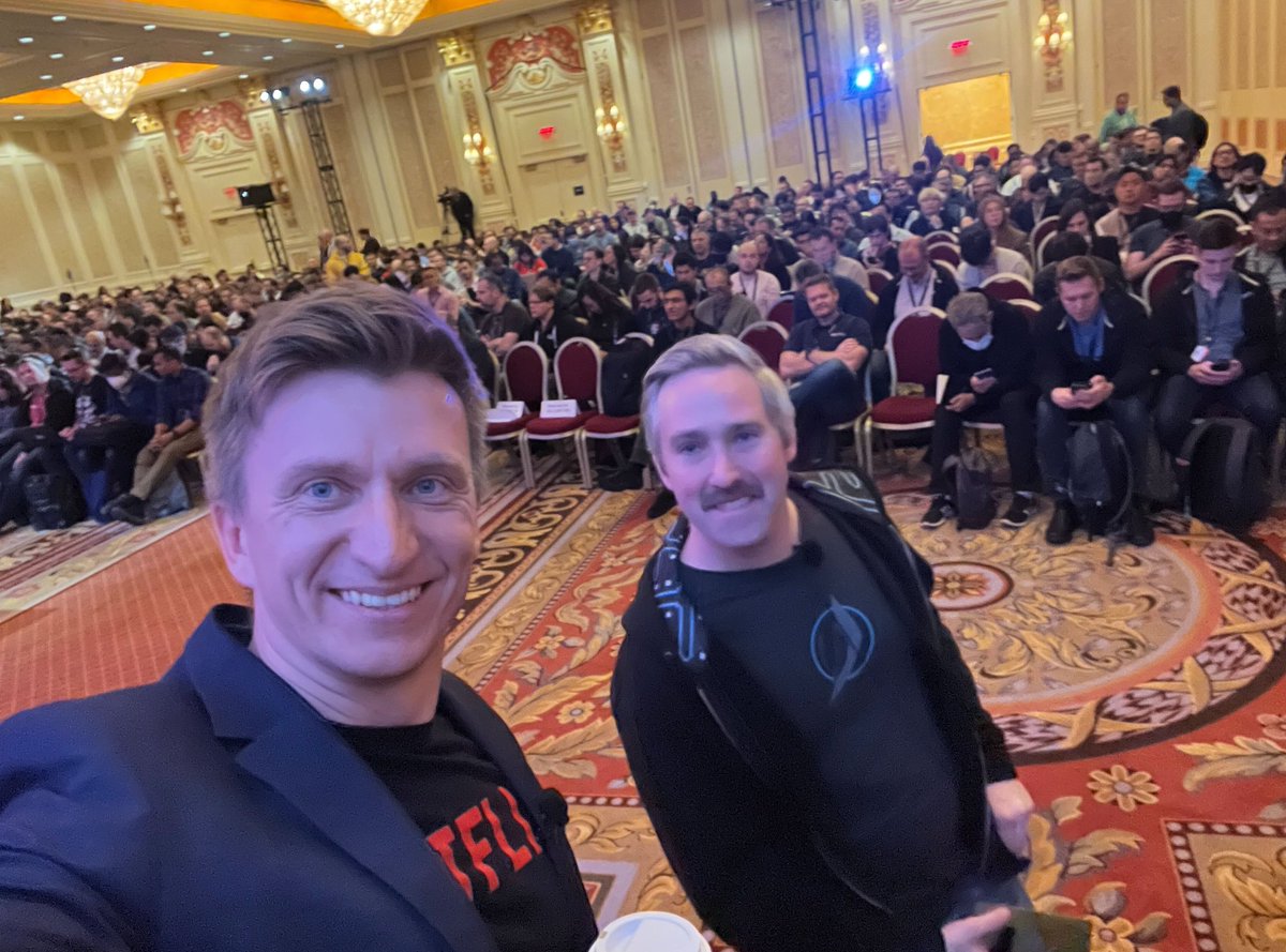Had a blast giving my talk at re:invent yesterday. 

#chaos #resilience #softwareEngineering #netflix #reInvent2022