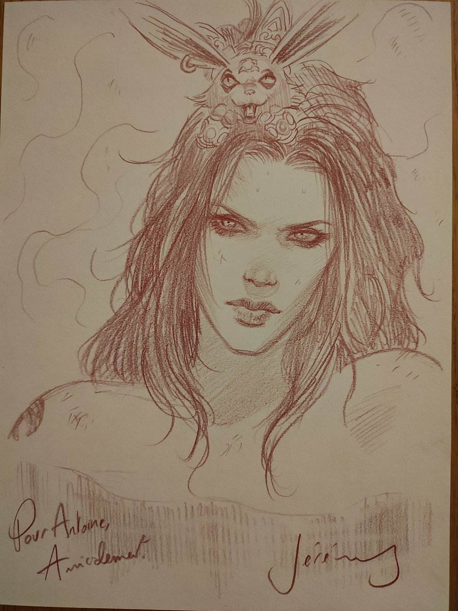 L'arrivage du jour : le magnifique tirage de Vesper de <a href="/MrJeremyP/">Jérémy</a> chez <a href="/EdtionsBDEmpher/">Edtions BD'Empher</a> Les photos ne rendent pas honneur à la qualité du travail d'édition. Et je suis très bien tombé sur la plaque d'impression