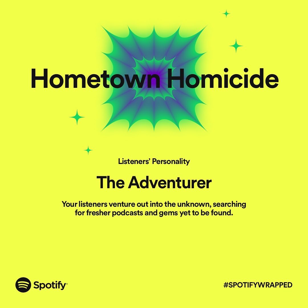 opemurder's tweet photo. Thank you to everyone who has listened, followed, shared and supported us! We couldn’t do this without any of you! #SpotifyWrapped #thankyou https://t.co/t4SAIjE0W3