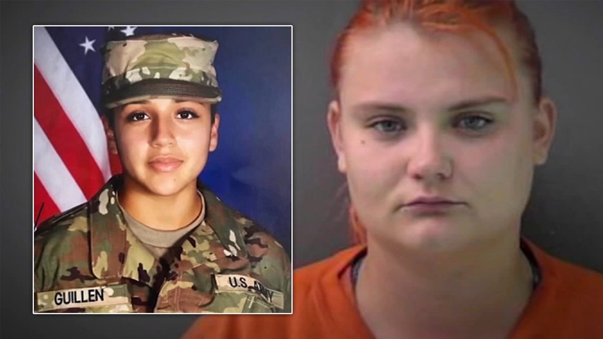 Cecily Aguilar pleaded guilty for her role in Vanessa Guillen's murder after being accused of helping dismember the Fort Hood soldier's body in 2020. abc30.tv/3GXzFic