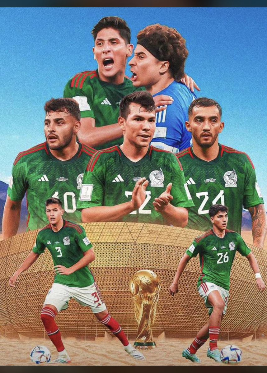 NRizwin's tweet photo. Bravos Mexicans. 🇲🇽You deserved to be in knockouts. @miseleccionmxEN @yosoy8a You are a Gem 💎 @FIFAWorldCup @Qatar2022 https://t.co/nC7yLP43Et