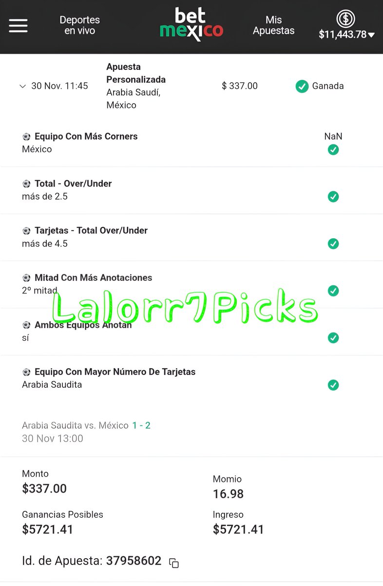Lalorr7Picks's tweet photo. SE VAN LOS $6,000 MIL PESOS PENDIENTES DE AYER acá 👇🏼
https://t.co/rcqG8R62HP
EN CUANTO LLEGUE A 250❤️ y 🔄 

#MexicovsArabia
#MEX #FIFAWorldCup #Qatar2022 #MundialQatar2022 #TataMartino #apuestasdeportivas https://t.co/uiBheDRroh