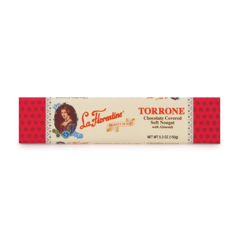 La Florentine Cafe Torrone Bar. From the widely recognized brand of exceptional torrone candies, this superbly flavored nougat is a must-have. A product from Italy, La Florentine Caffe Torrone Bar is a sweet confection with the slightest touch of coffee. gourmetitalian.com/caffe-torrone-…