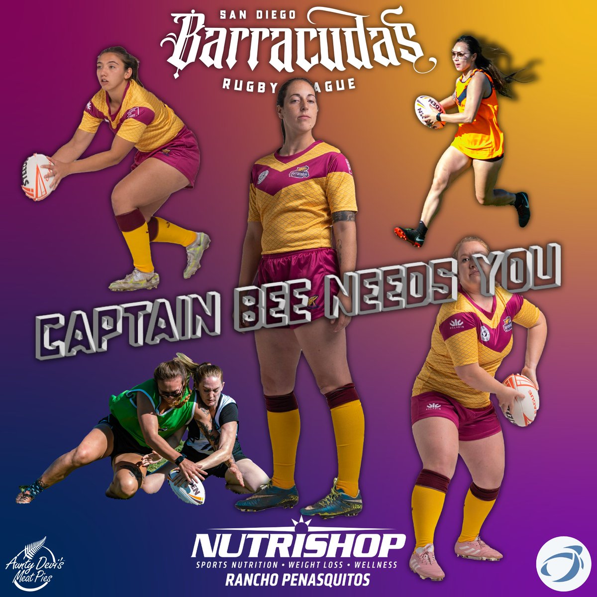 San Diego Barracudas Rugby League tweet media