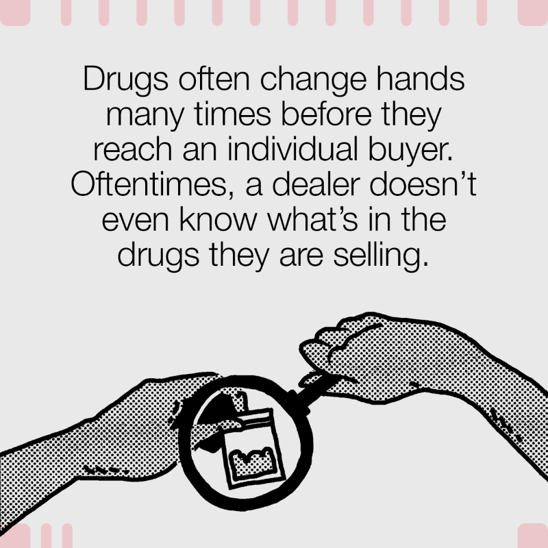 AdCouncil's tweet photo. Fentanyl is a dangerous opioid that’s 50x more potent than heroin. So why is it being laced into other drugs or used to make fake pills? Get the facts and keep yourself safe.