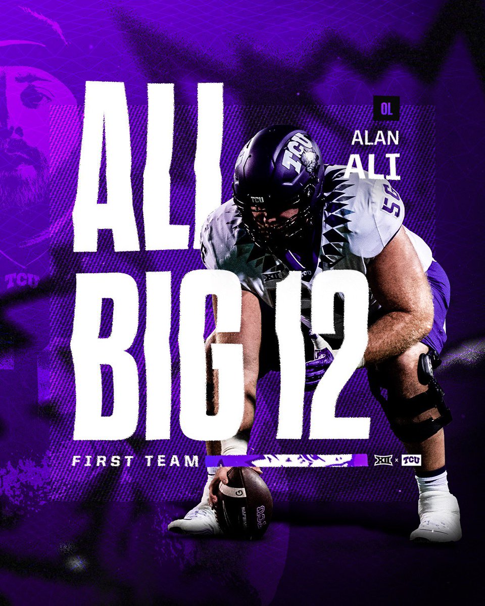 𝐅𝐢𝐫𝐬𝐭 𝐓𝐞𝐚𝐦 𝐀𝐥𝐥-𝐁𝐢𝐠 𝟏𝟐 🐸

<a href="/Alan_Ali76/">Alan Ali</a> 

#GoFrogs #DFWBig12Team
