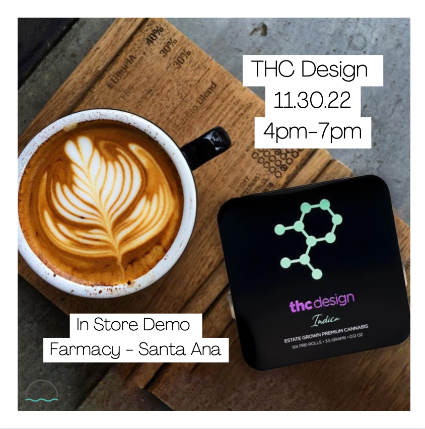 farmacy_ca's tweet photo. We've got another in store #demo at our #SantaAna location today! Swing by from 4pm-7pm for @_THCDesign 💜 #cannabis #dispensary #orangecounty #thcdesign https://t.co/FfsrS2GhDN