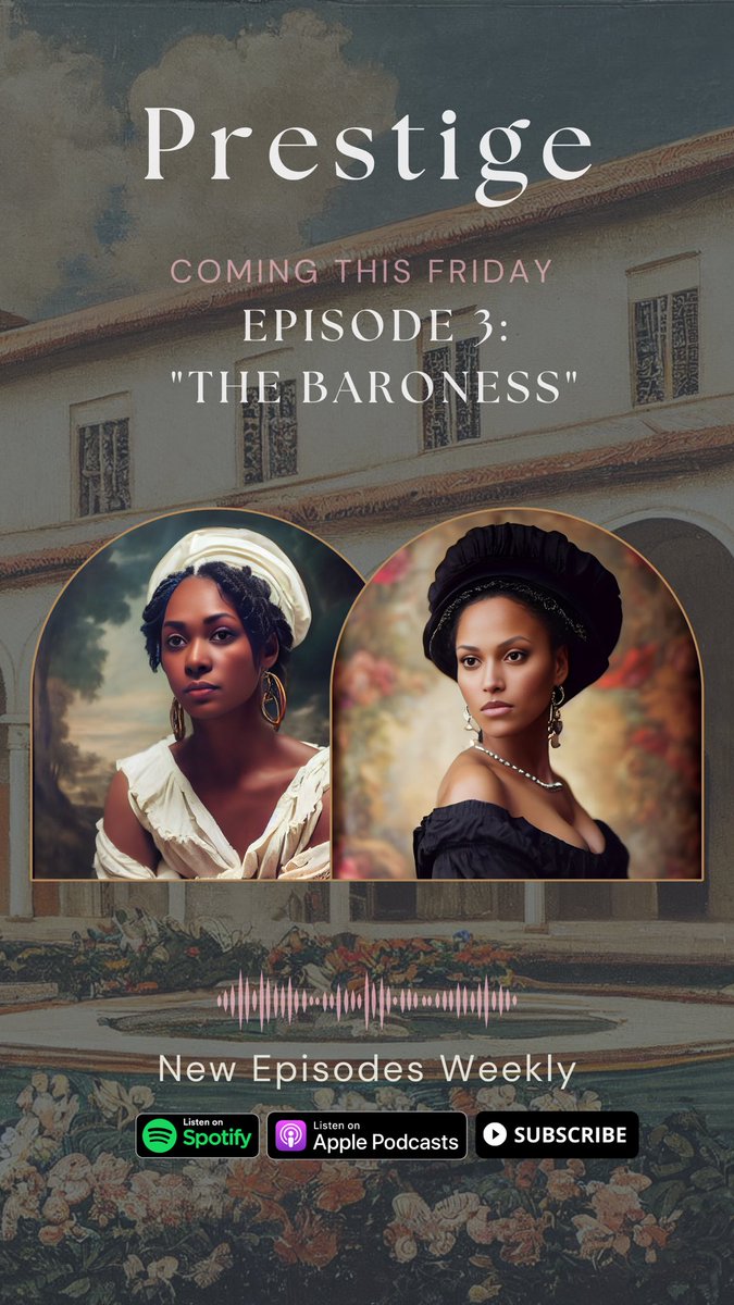 Prestigethepod's tweet photo. Have you caught up on episode 2? 👀 Because this (audio) drama continues on Friday with Episode 3! And we’re adding a new player to the game.♟🇭🇹 Listen to Prestige on #ApplePodcasts, #Spotify or #YouTube. 
🎧 https://t.co/pIp28ot2rt https://t.co/YPRW9Ph4om