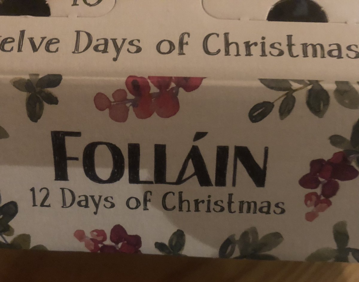 golflady13's tweet photo. @jozeemac @irishexaminer Just received this fab early Christmas present. Such a lovely idea and made in Cork. #follain #12jamsofchristmas https://t.co/v2nQapAuWD