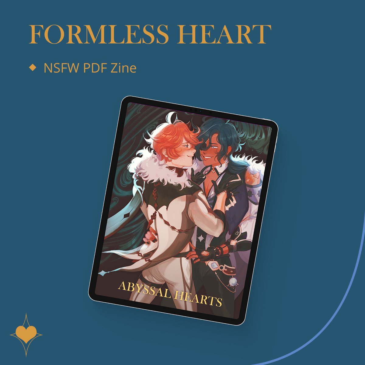 ChaeyaZine's tweet photo. It's also your last chance to get one of our PDF-Only Bundles!  

Cold-Blooded Legacy Bundle (both SFW and NSFW PDFs) - $25 USD
Riptide Bundle (SFW PDF Only) - $15 USD
Formless Heart Bundle (NSFW PDF Only) - $15 USD https://t.co/MblhZ5K25c