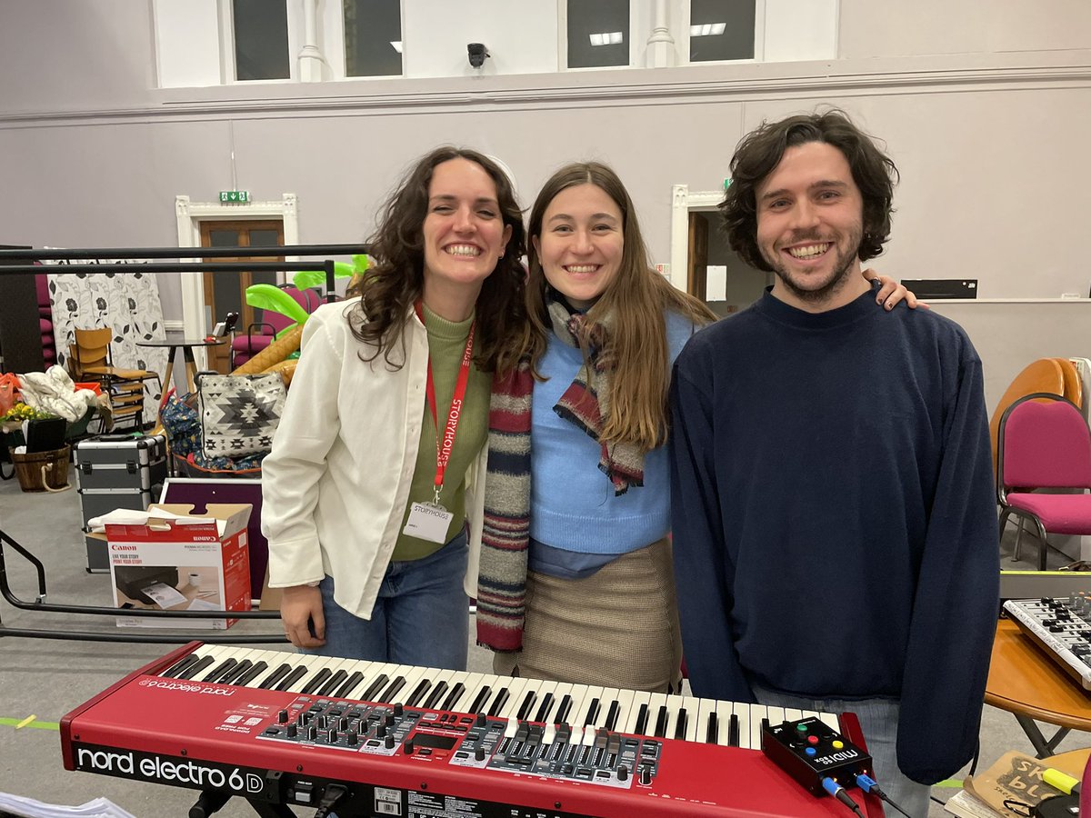 Mared Williams (@maredwilliams97) on Twitter photo obligatory director/MD/composer photo of the last day at our rehearsal space before heading into tech at <a href="/StoryhouseLive/">Storyhouse</a> 💙
come watch The Snow Queen from next week!⛸
<a href="/hannahnoone1/">Hannah Noone</a> <a href="/samuel_barnes_/">Sam Barnes</a> obligatory director/MD/composer photo of the last day at our rehearsal space before heading into tech at <a href="/StoryhouseLive/">Storyhouse</a> 💙
come watch The Snow Queen from next week!⛸
<a href="/hannahnoone1/">Hannah Noone</a> <a href="/samuel_barnes_/">Sam Barnes</a>