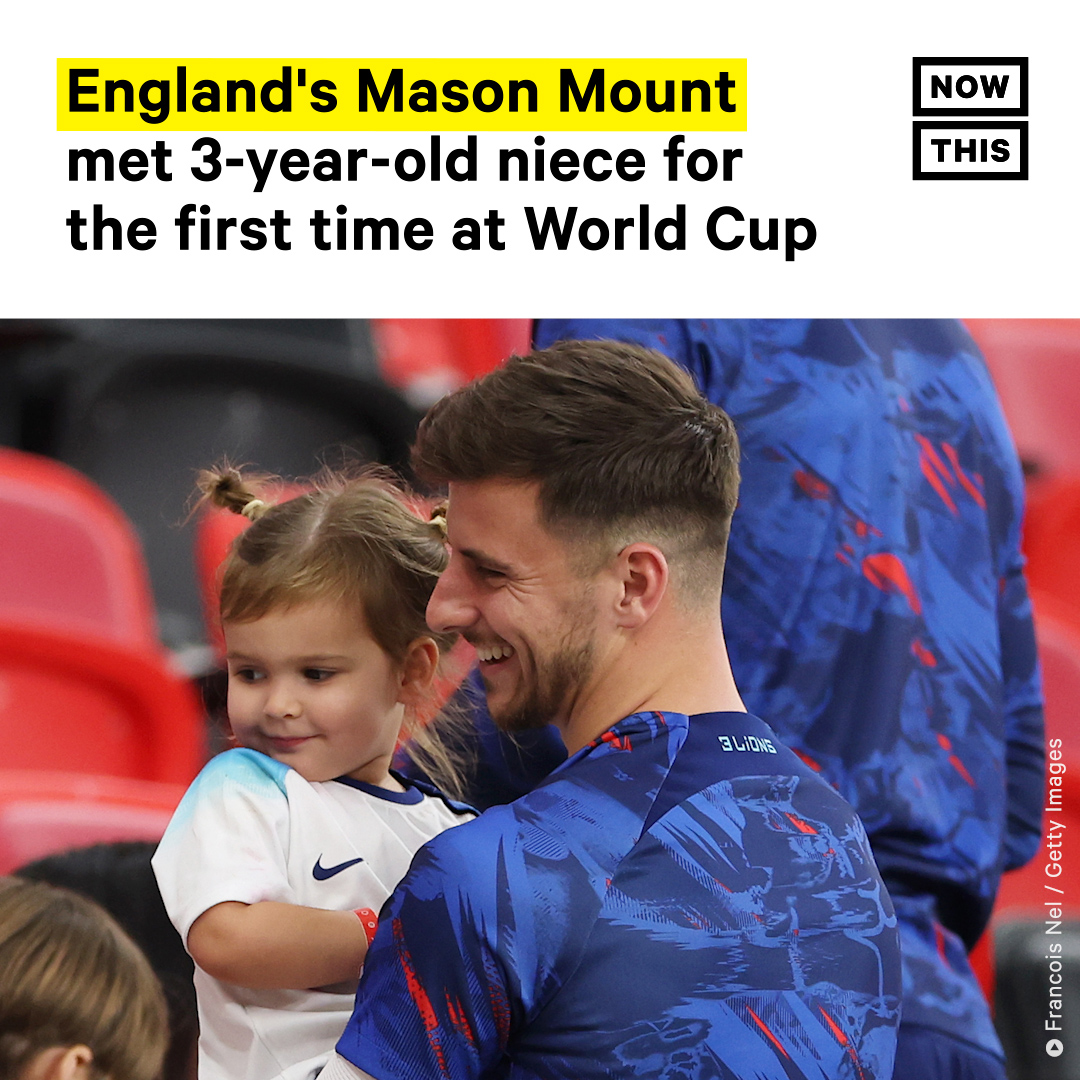 England soccer player Mason Mount reunited with his family and met his