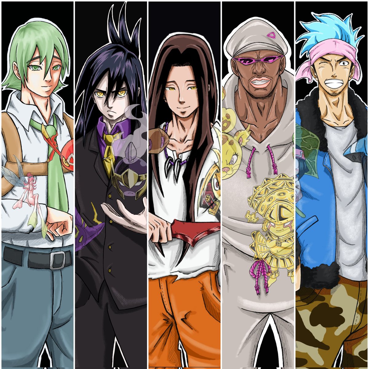 the five warriors #shamanking