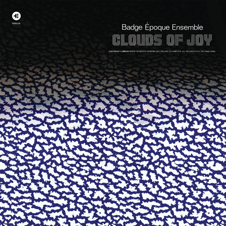 exclaimdotca's tweet photo. In all their varying shapes, and through their drift toward new sonic horizons, Toronto's @Badgeepoque float to their highest point yet on 'Clouds of Joy.' It's one of the best albums of 2022: https://t.co/jYSH1QaOvn https://t.co/4XHttnM7Nj