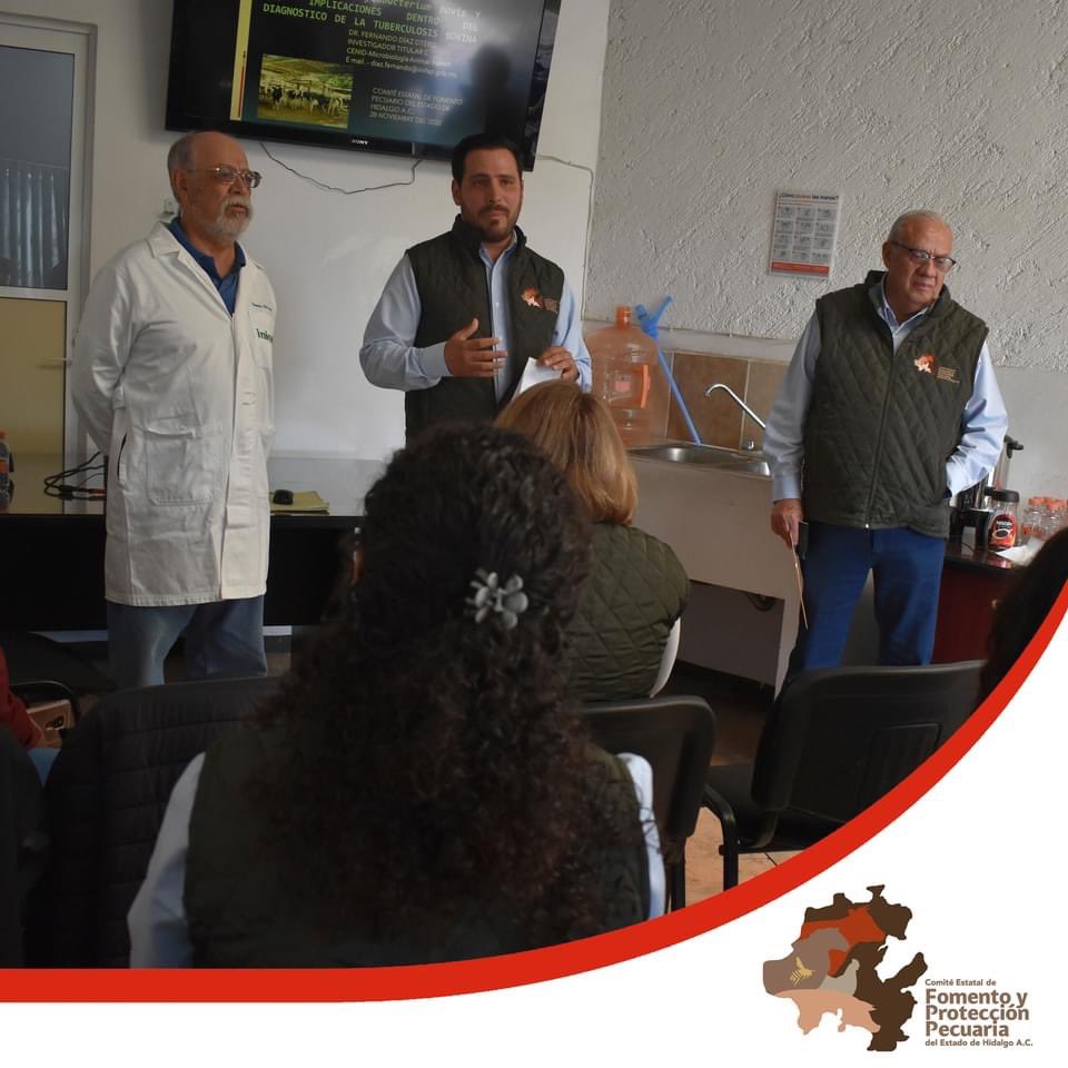 cefpphidalgo's tweet photo. Personal del INIFAP impartió el Curso "ensayos de liberación de interferón gamma para la diferenciación de bovinos vacunados de infectados en la Tuberculosis Bovina" en el @cefpphidalgo, con el objetivo de ampliar sus conocimientos, coadyuvando a su continua formación profesional https://t.co/zy0N7ZfHtr
