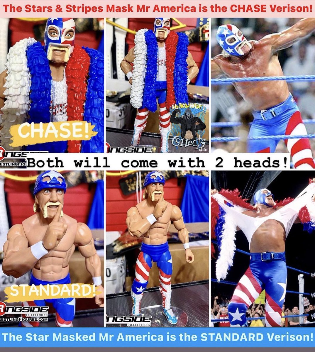 Wrestling Figure News Source on Twitter "WWE ELITE MR. AMERICA Both