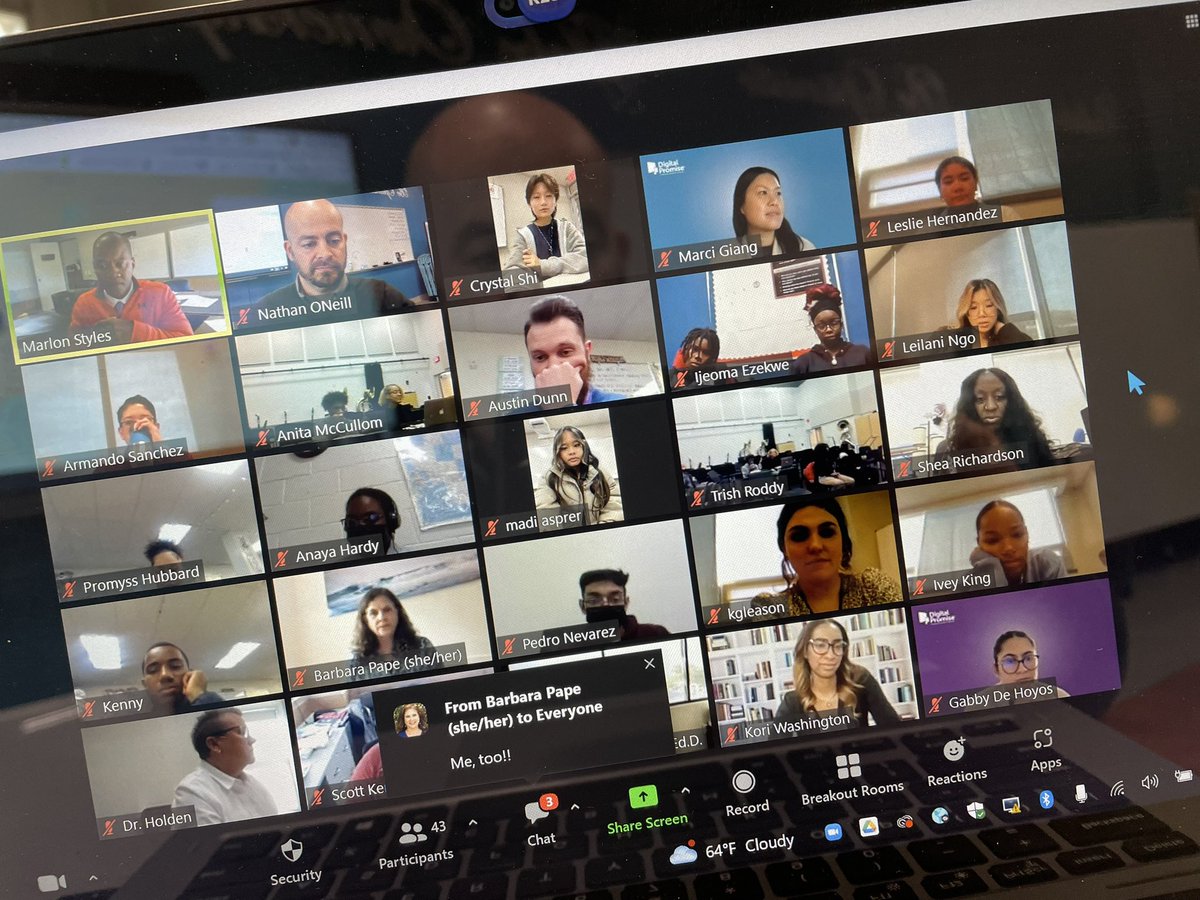 nate_innovate's tweet photo. #SEESummit initial meeting today w @MCSDSuper @_JulieMitchell_ to get our minds around this @DigitalPromise @DPLeague initiative. Coming virtually on March 4, 2023! Save the date @DrBaronDavis https://t.co/SqF0rA4936