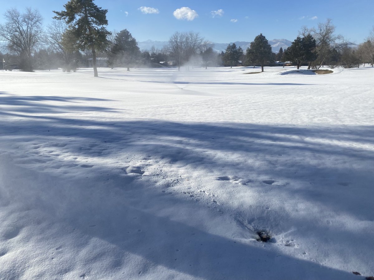 bouldergrounds's tweet image. Been a couple years since a snow blowout.  Making progress, can’t tell if this is easier than doing it through play or not.