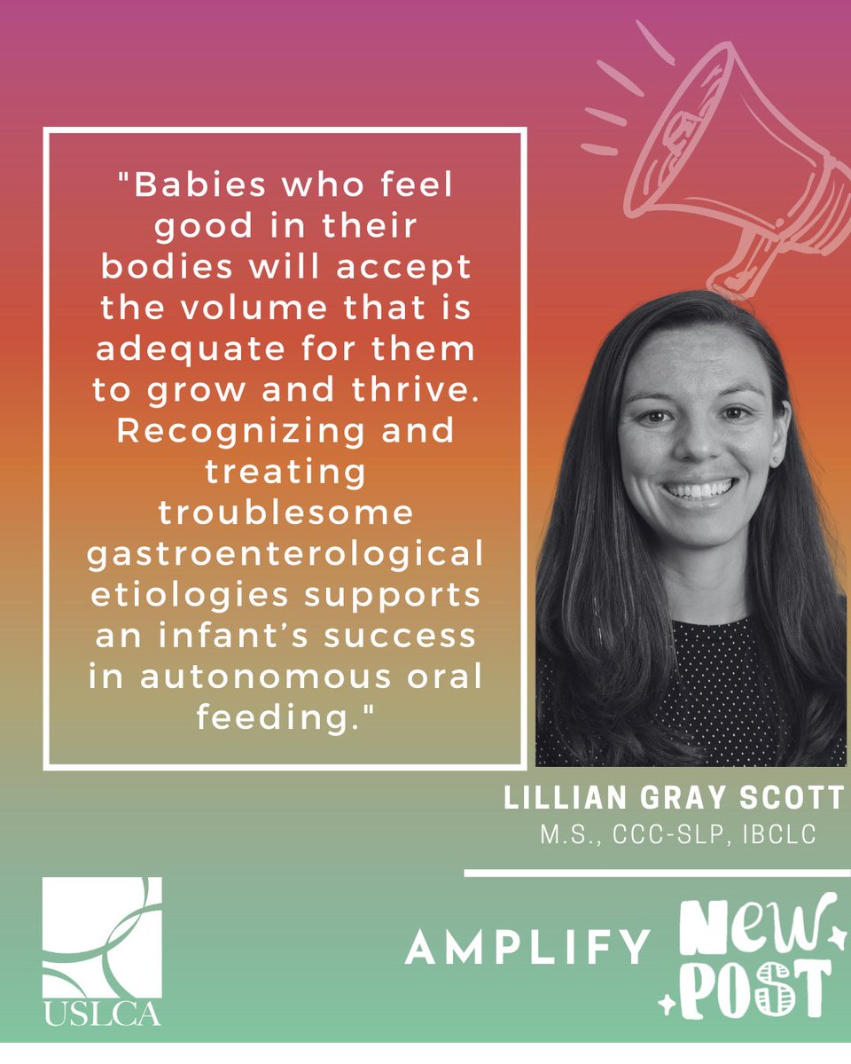 Today, USLCA wants to amplify Lillian Gray Scott, M.S., CCC-SLP, IBCLC blog post titled "Tube Feeding to Breastfeeding/Chestfeeding" Read more here: uslca.org/amplify/tube-t…

@happybabyfeed 

#breastfeeding
#lactation
#lactationcareprovider
#IBCLC