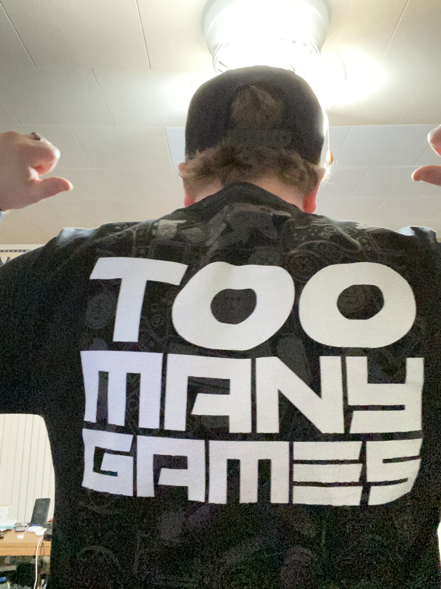 jrblaze's tweet image. Some @Bwana merch arrived today! Very good quality and comfortable. Still waiting on a few more goodies. The Too Many Games line are a limited run so I’m glad I decided to make the purchase. shop.bwana.tv #2manygames #notsponsored