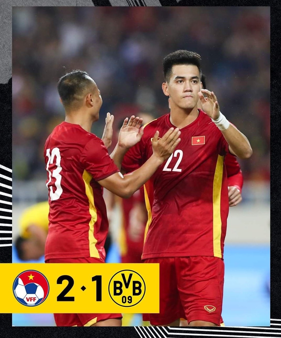 Việt Nam Football 🇻🇳⚽️ on Twitter "VIETNAM 🇻🇳 2 1 BORUSSIA DORTMUND