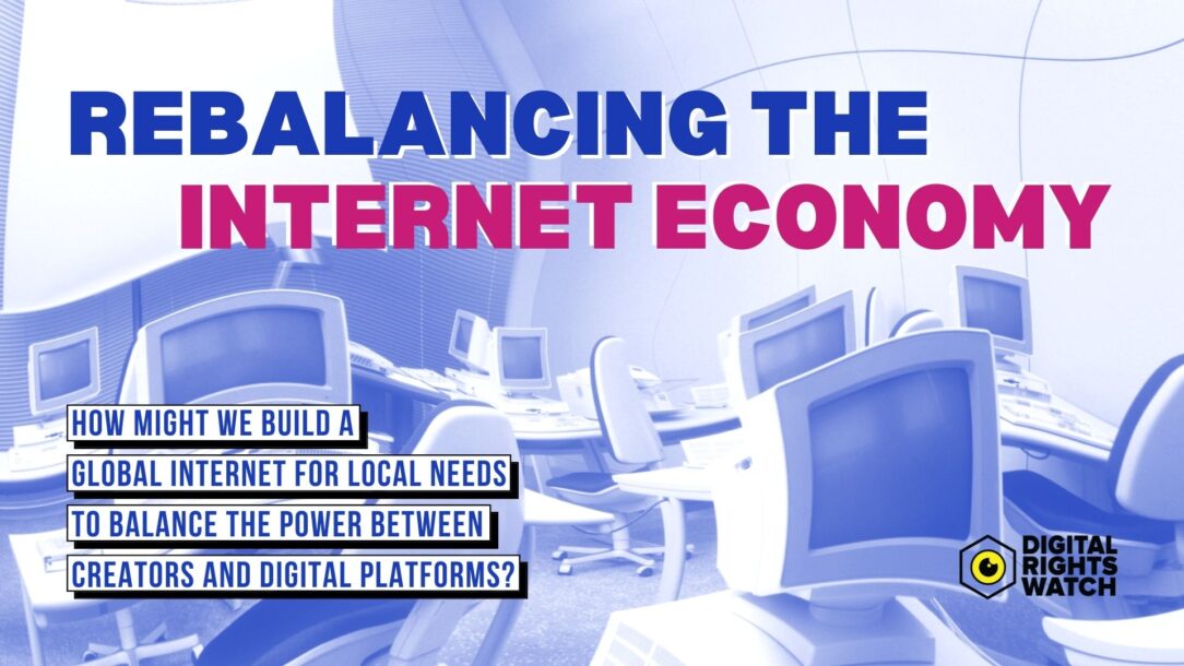actionskills's tweet image. The Rebalancing The Internet Economy report by @DRWaus investigated the impact that global digital platforms are having on local creative workers and industries.

For-profit digital platforms are making life harder for creative workers.

digitalrightswatch.org.au/internet-econo…