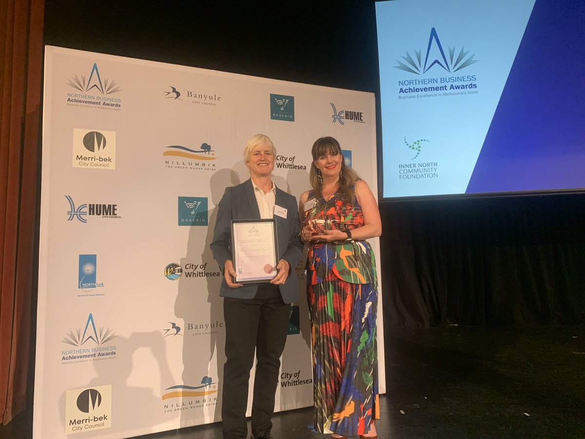 Inner North Comm Fnd (@innernorthcf) on Twitter photo Congrats @Last_Hurrah_VIC for the Philanthropy and Community Service Award, best of the Northern Business Achievement Awards. Doing great stuff in <a href="/CityofDarebin/">City of Darebin</a> and beyond. Congrats @Last_Hurrah_VIC for the Philanthropy and Community Service Award, best of the Northern Business Achievement Awards. Doing great stuff in <a href="/CityofDarebin/">City of Darebin</a> and beyond.