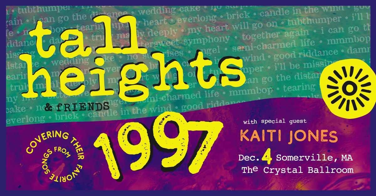 925theRiver's tweet photo. This Sunday we're gonna party like it's 19 ninetyyyy...seven! Who's coming? Win tickets to see @tallheights &amp; friends at @CrystalSville 
Link: https://t.co/YTsKGY8KcV https://t.co/mJxhXC2rhm