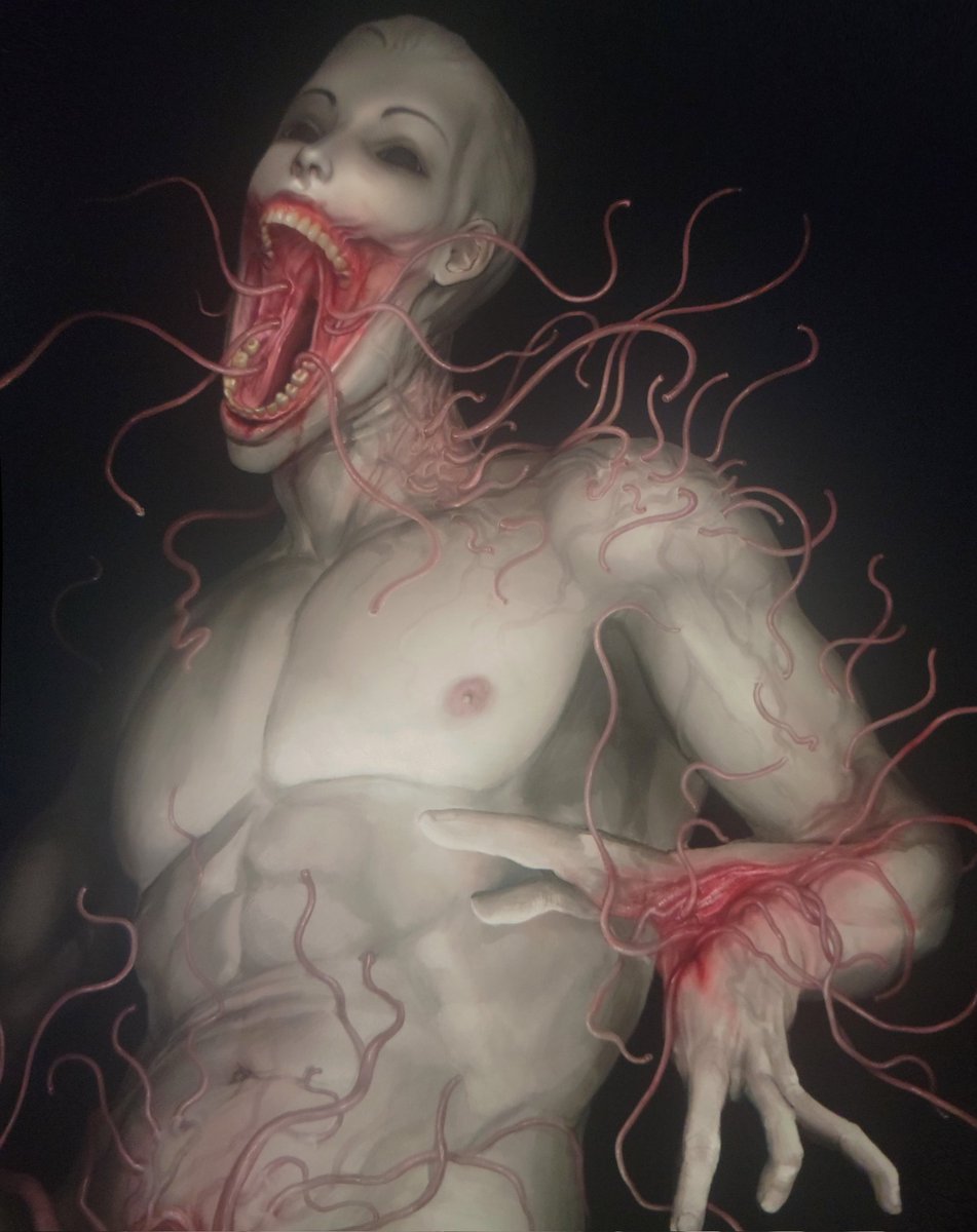 Nasty
#bodyhorror #horror #horrorart #art