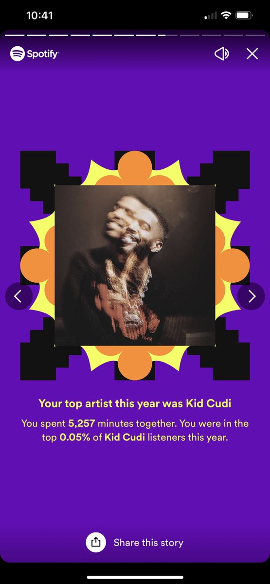 ntucek's tweet photo. Top .05% 💪🏼 @KiDCuDi just hits different https://t.co/e9ghqHui3r