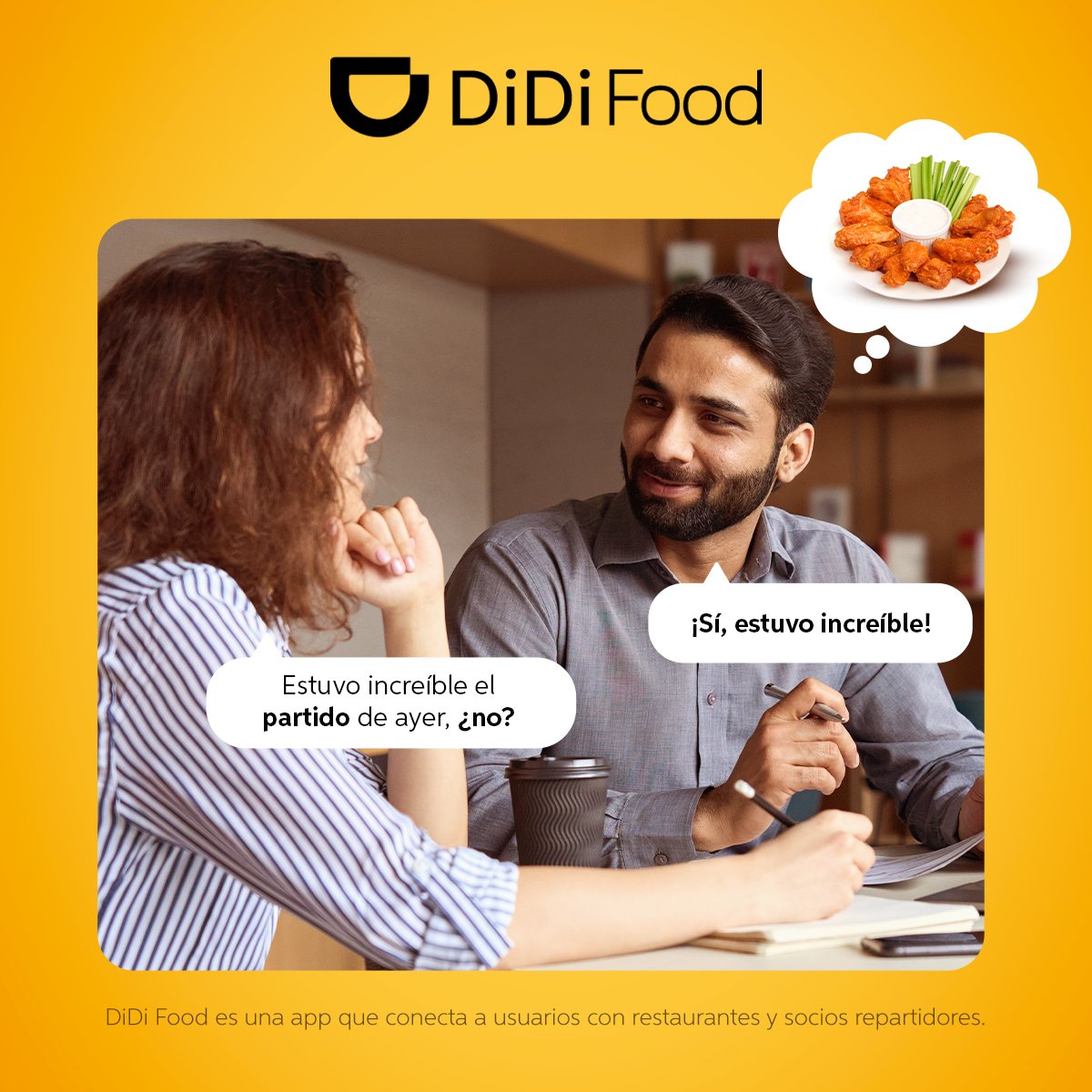 Un #NoTanFanDelFútbol sabe que los partidos son buenos solo si la comida está buena 😆