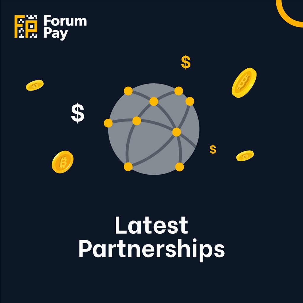 ForumPay's tweet photo. We’re excited to share our latest partnerships which will rocket sky-high in the crypto community! 🚀
Each company brings a unique twist into ForumPay, proving why your business must accept crypto.
#digitalwallet #digitalcurrency #value #valuefluctuation #merchants https://t.co/gUUoKr23Ke