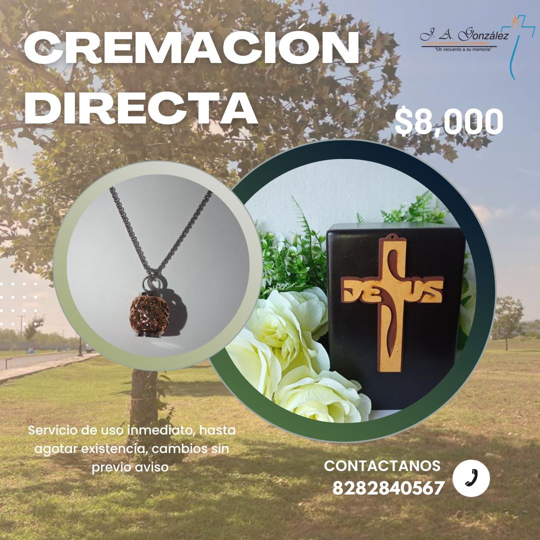jagonzalezmx's tweet photo. Servicio de uso inmediato para cremación directa en las tres sucursales Monterrey Salinas Victoria y Cadereyta https://t.co/EUbs6Q7BT1